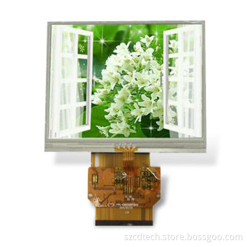 4.0 Inches TFT LCD Module with 320 x 240 Pixels, LED Backlight and RGB interface